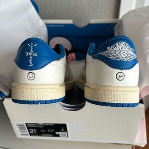 100% authentic JORDAN 1 LOW OG SP (PS) "FRAGMENT" 2.5Y.   Brand new in a box.